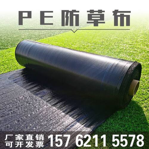 地布防草布除草布果园树农用 除草C 地膜新型抑草透气盖打孔防草