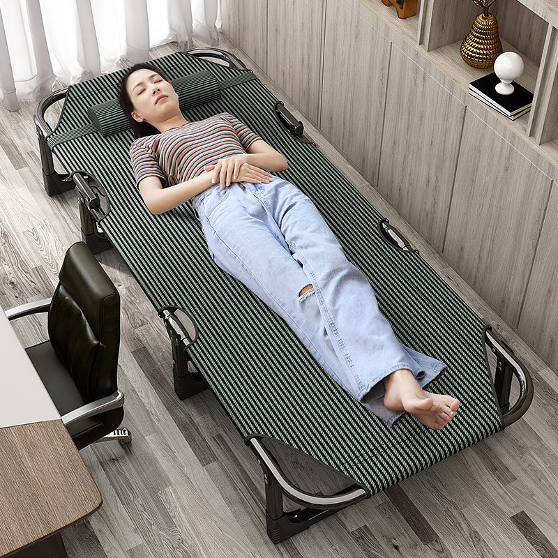 折叠床单人办公室多功能行军小床工位午睡躺椅简易陪护床午休神器
