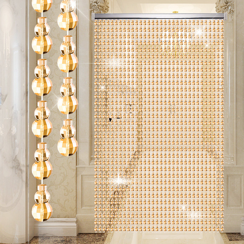 夏季防蚊蝇门帘厨房店铺商用隔断帘家用遮挡帘卫生间珠帘加密挂帘