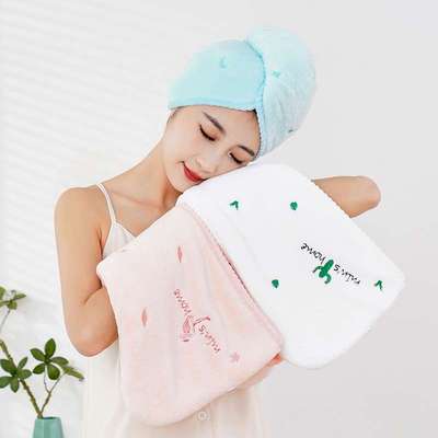 德国双层干发帽女加厚超强吸水