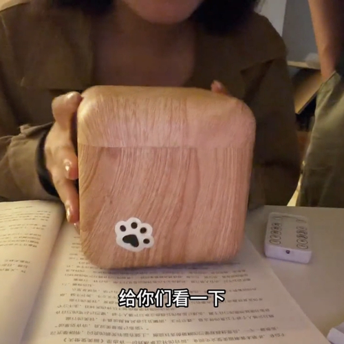 胆小喵小夜灯害羞小猫声控语音控制卧室床头睡眠灯儿童生日礼物