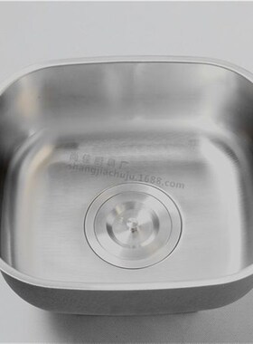3328圆边厨房不锈钢水槽橱柜台下盆 小水槽过盐雾测试