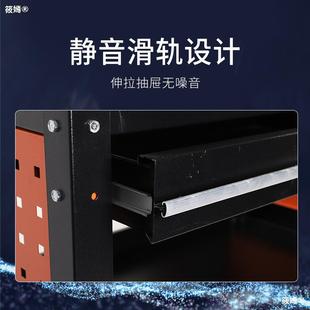 汽 爆品工具车小推车多功能架子三层手推维修收纳层架移动柜抽屉式