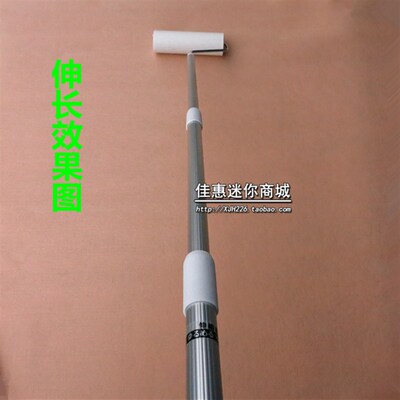 粘毛滚筒16cm粘尘纸地毯清洁加长伸缩24cm除尘器粘毛器地垫粘毛滚