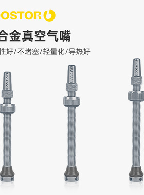 真空铝合金山地公路自行车气门嘴真空气嘴BOOSTOR自行车配件