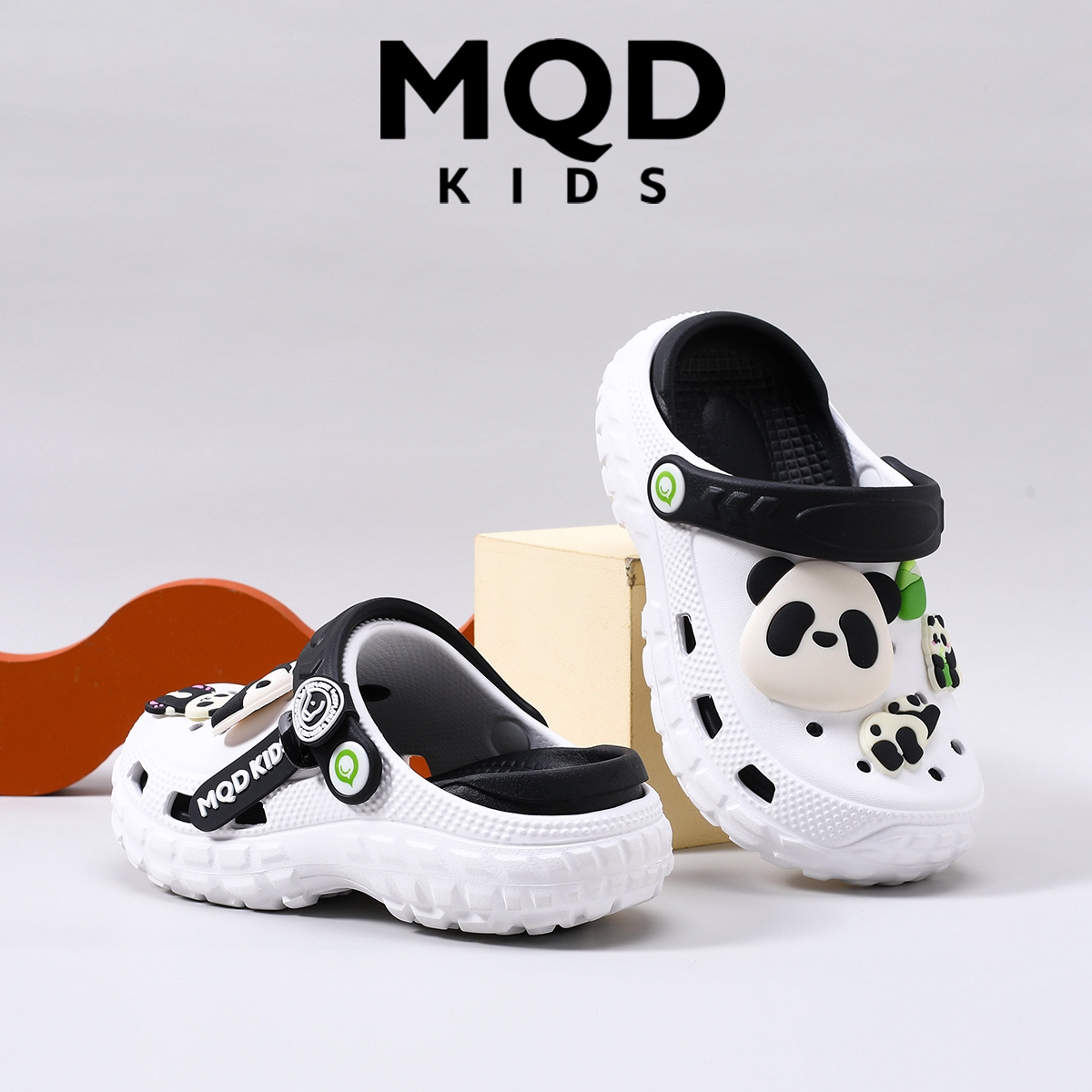 [Q]MQD儿童洞洞鞋男童凉拖夏季新款大童男孩家用防滑软底女童拖鞋