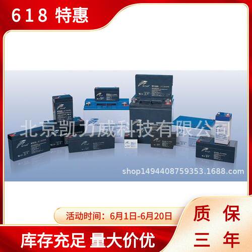 瑞达蓄电池RA12-100 12V100AH 12V7AH