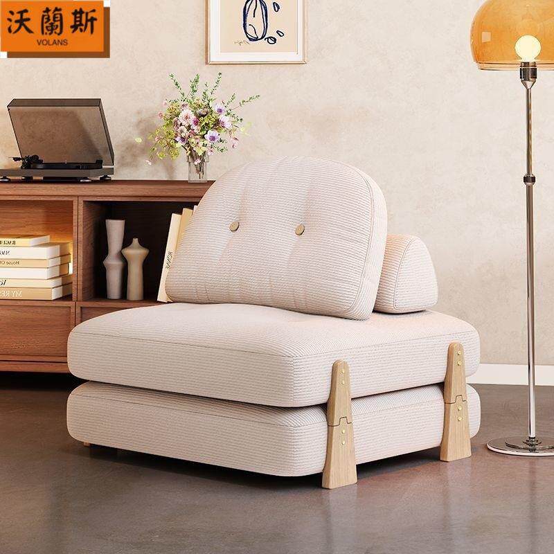 2026沙发床折叠两用新款懒人沙发2026榻榻米座椅阳台坐卧休闲椅子