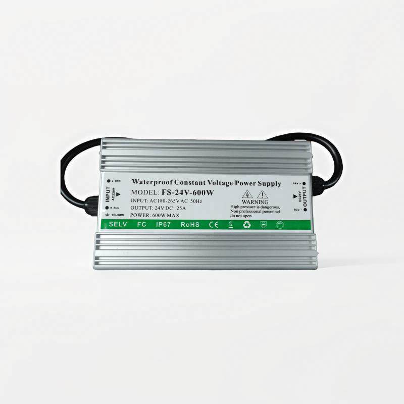 24V600WLED防水电源 24V25A户外电子牌变压器 12V50A恒压工业电源