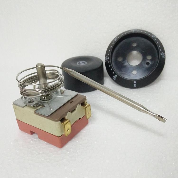 电扒炉温控开关恒温器电热扒炉温控器50-300度温控开关电扒炉配件图片