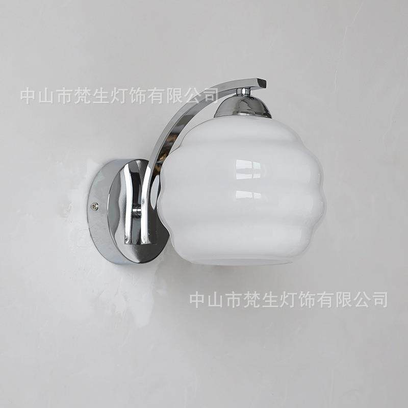 新品捷克中欧复古玻璃壁灯包豪斯工业风过道镜前床头灯法式楼梯灯