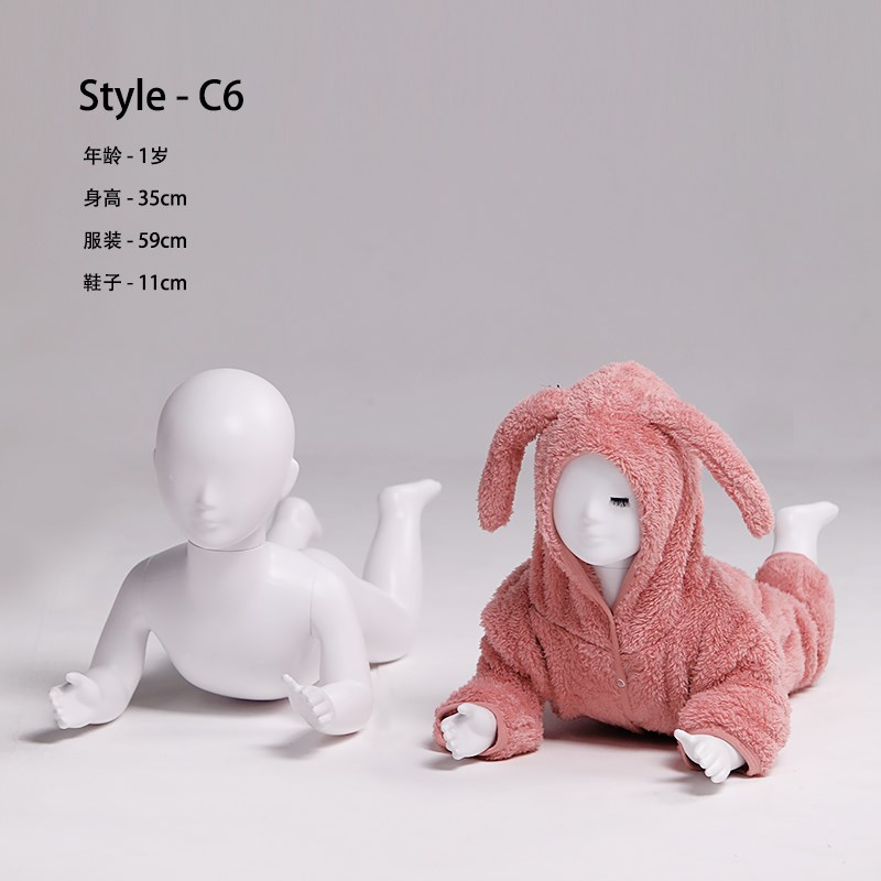 儿童模特道具小孩子男女全身童装店展示假人台婴幼儿服装模型