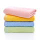 4条装 竹纤维纯天燃毛巾菌卸妆柔E软长方形薄家用成人吸水美容