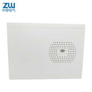 全塑料弱电箱家用暗装 1F00带配置多媒体集线箱信息箱大号 400 300