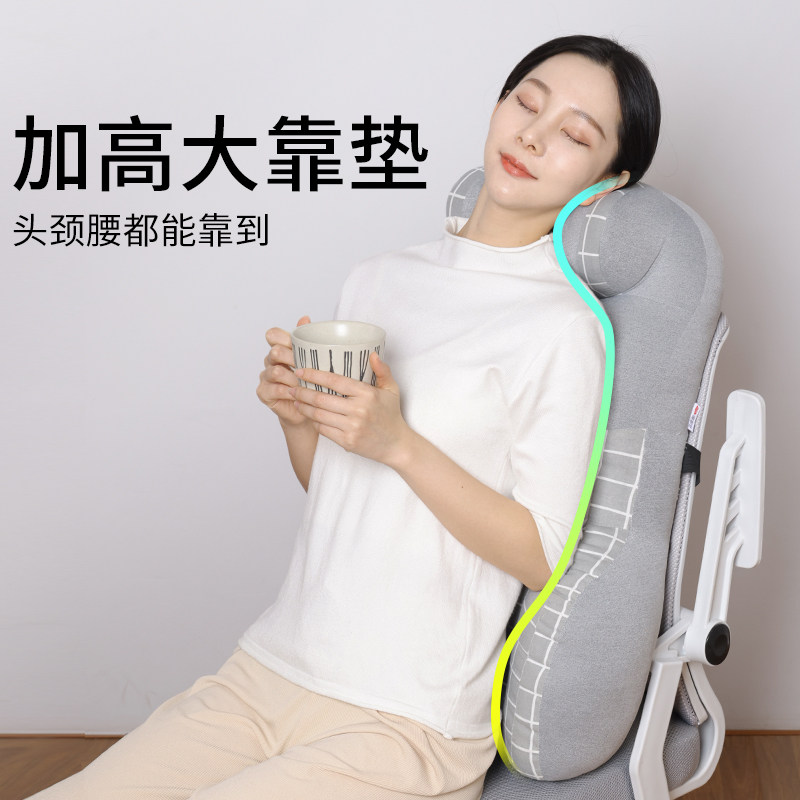 车内靠枕脖子车用大靠p背办公室椅子护腰护颈枕汽车座椅靠垫头枕