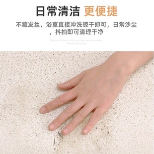 丝圈浴室地垫卫生间淋浴房全铺镂空地毯老人儿童R洗澡防滑防摔脚