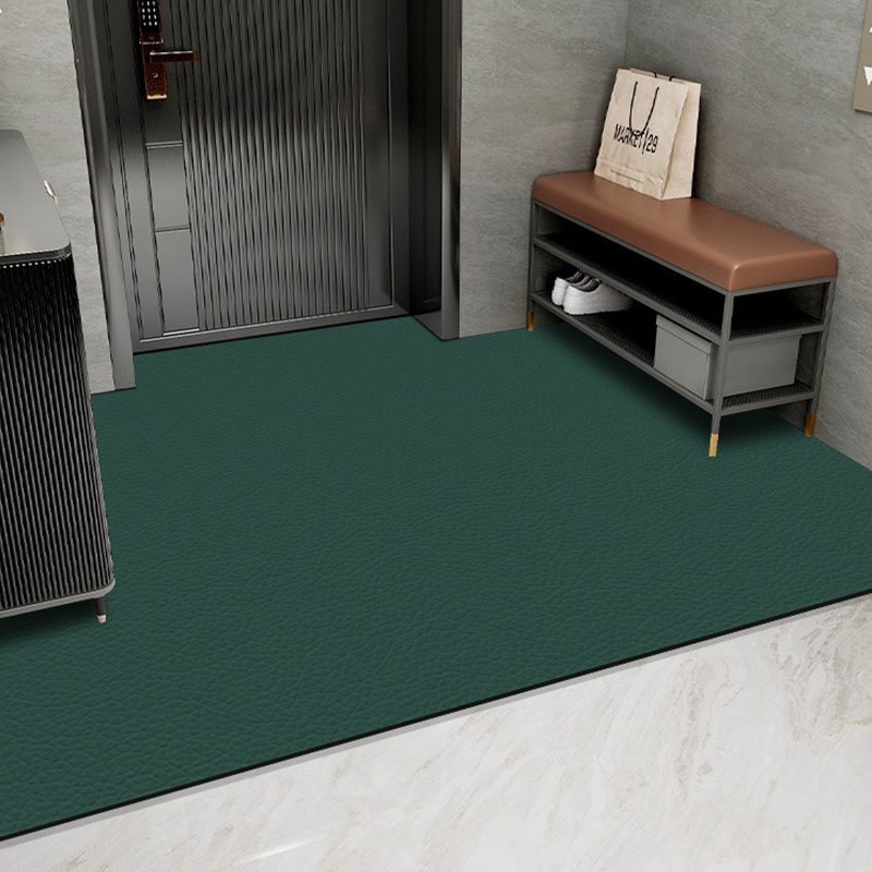 绿色纯色大门入户地毯门垫进门地垫入户门垫pNvc可擦免洗门口脚垫