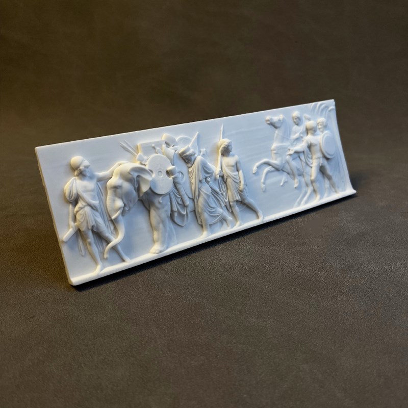 复古艺术石膏浮雕k立体装饰画相框画心桌面摆件酒柜书架装饰礼物图片