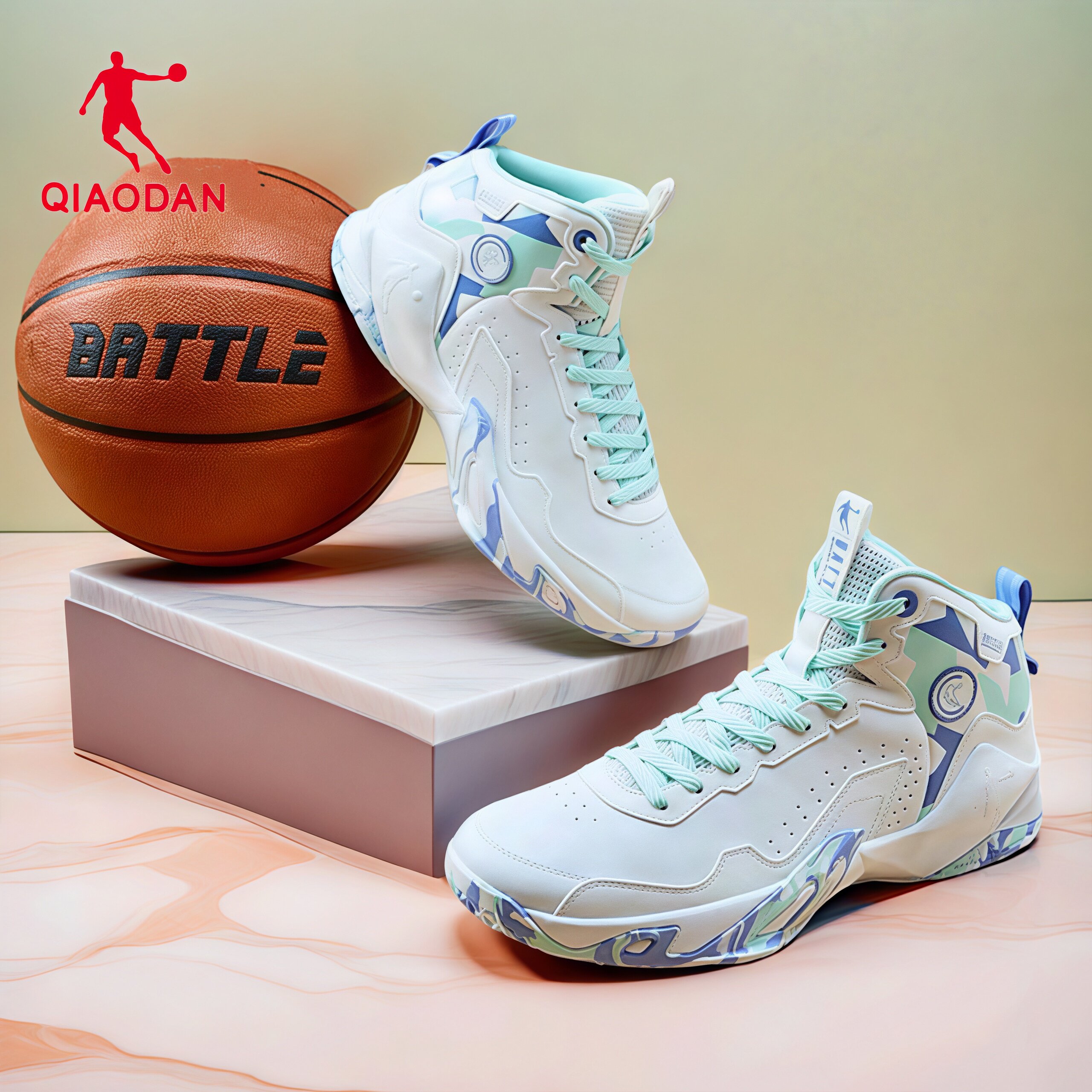 乔丹篮球鞋男鞋2026夏季新款高帮减震运动鞋学生防滑耐磨实战球鞋