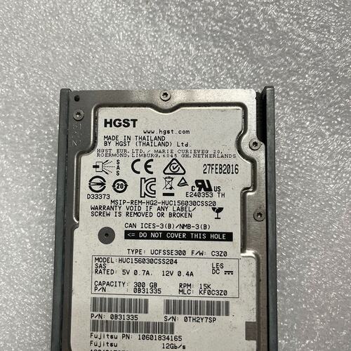 {议价}HGST HUC156030CSS204 300G 15K{可维修}