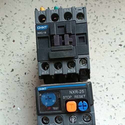 {议价}正泰NXC-18接触器+NXR-25热继电器一套{可维修}