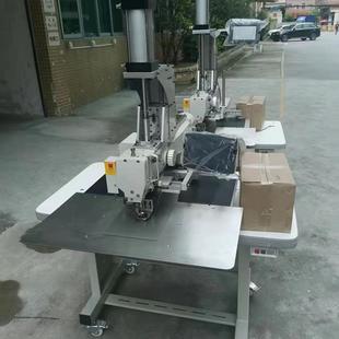 打圆抱枕缝纫机 电脑抱枕机 圆孔花样工业缝纫机毛毯包边拉滚边