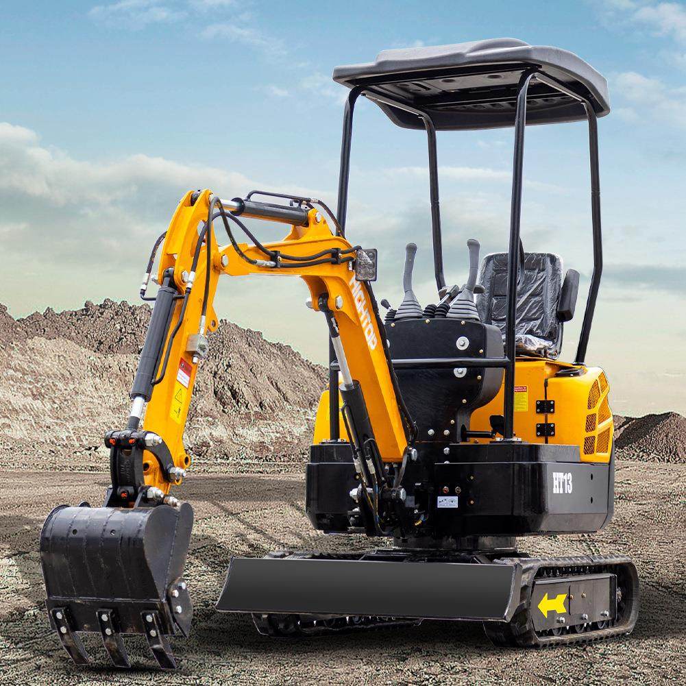 Hightop工厂HT1新款微型挖机 出口美国EPA排放家用迷你Excavator,五金/工具,环卫车/保洁车/清扫车,淘宝优惠券,粉丝福利购,淘宝优惠卷