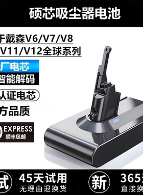 硕芯适配dyson戴森吸尘器电池V6V7V8大容量V10V11V15V12电池配件