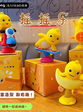 正版奶龙飞机摇摇乐车载摆件潮玩手办女创意办公室桌面摆件饰