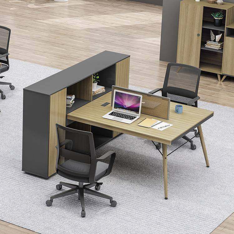 适宜办公家具板式办公桌财务办公卡位主管办公台深圳满额配送安装