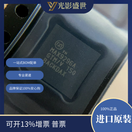 MAX9296AGTM/V+T原装现货库存电子元器件芯片