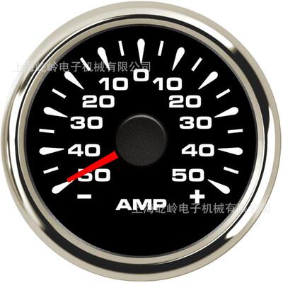 52mm螺纹安装电流表安培表±50A±80A±150A多种背光灯