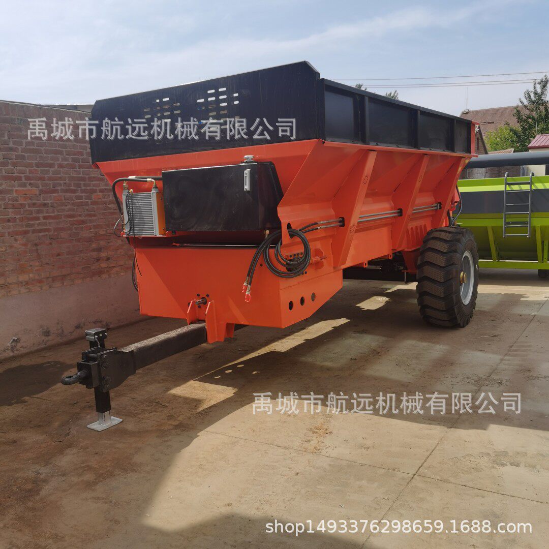 加重型农家肥撒肥车鸡粪猪粪牛粪羊粪撒粪车横蛟龙双竖蛟龙扬粪