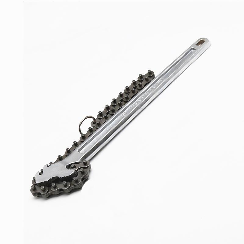 易尔力锻造柄链条扳手链条管钳链条扳手链条管子钳9寸12寸15寸