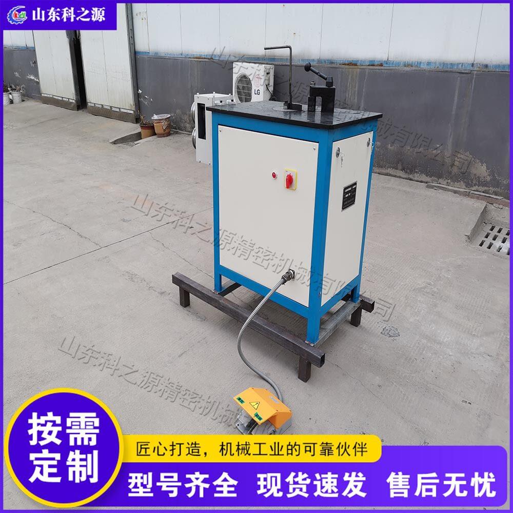 液压弯管压花一体机圆管方管铁艺弯花滚花设备围栏大门管材成型