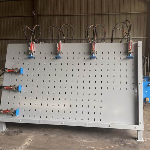 双面立式液压组装机木工机械柜体框架门窗组合机MH2324-B拼板机