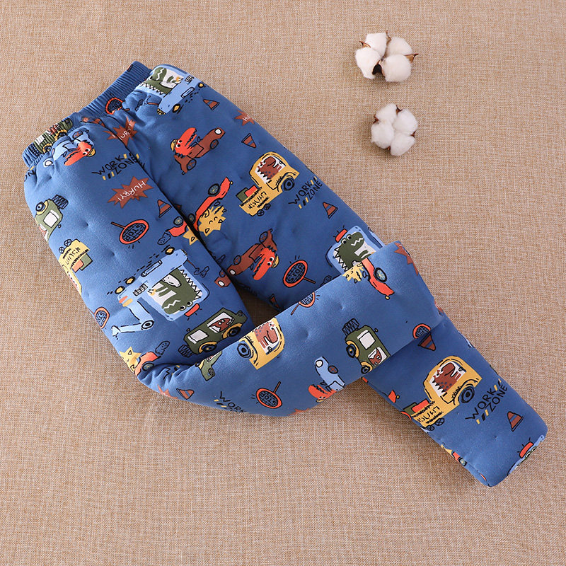 定做纯棉保暖裤儿童纯手工棉裤宝宝纯棉花棉裤婴幼儿棉裤加厚内胆