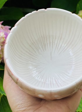 卡通创意釉下彩陶瓷蘑菇碗收纳冰淇淋碗沙拉水果碗可爱卡通甜品碗