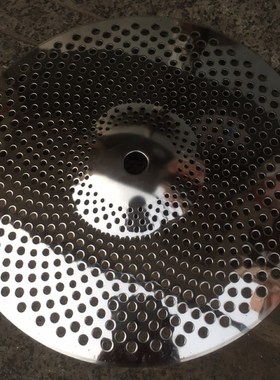 8寸静音镲银色镜面水镲架子鼓爵士效果镲加厚材质splash