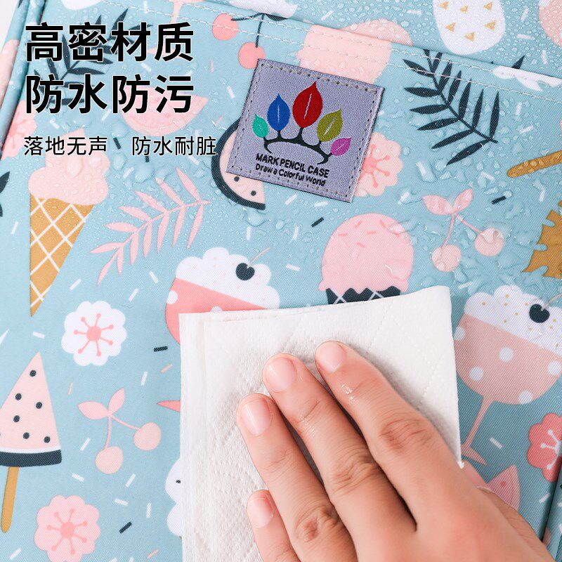 新款防水丙烯马克笔收纳盒收纳包收纳袋36色48色60色72色80色84色图片