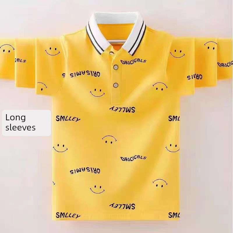 采购产品中型和大型儿童的长袖Polo衫,男孩的翻领上衣,春季和秋季,童装/婴儿装/亲子装,儿童POLO衫,淘宝优惠券,粉丝福利购,淘宝优惠卷