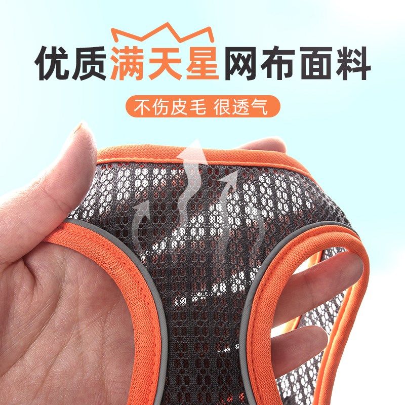 透气背心式狗狗牵引绳小型犬比熊泰迪博美狗胸背带宠物小狗遛狗绳,宠物/宠物食品及用品,狗牵引绳,淘宝优惠券,粉丝福利购,淘宝优惠卷
