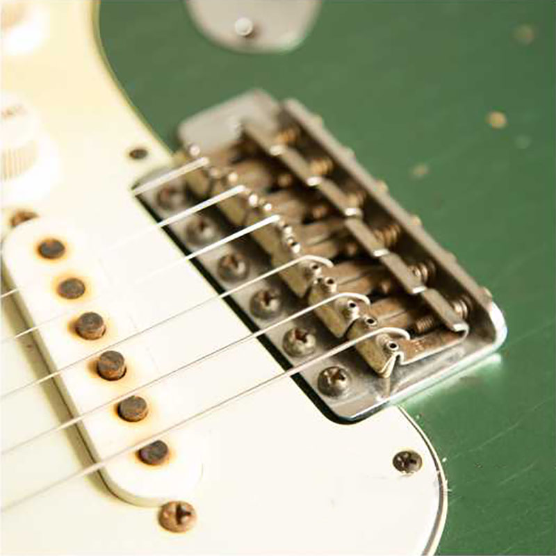 后浪器乐 琴桥弦码 弦鞍 琴码 拉弦块 ST SQ电吉他单摇琴桥配件