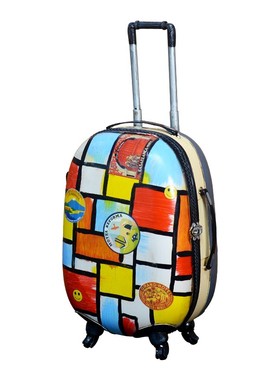 复古铁皮箱摆件商场服装店咖啡店餐厅怀旧美陈装饰品儿童拍照道具