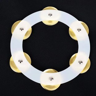 LEO利欧镲铃 踩镲摇铃小打 架子鼓镲片伴侣摇铃镲片踩镲铃片铃鼓