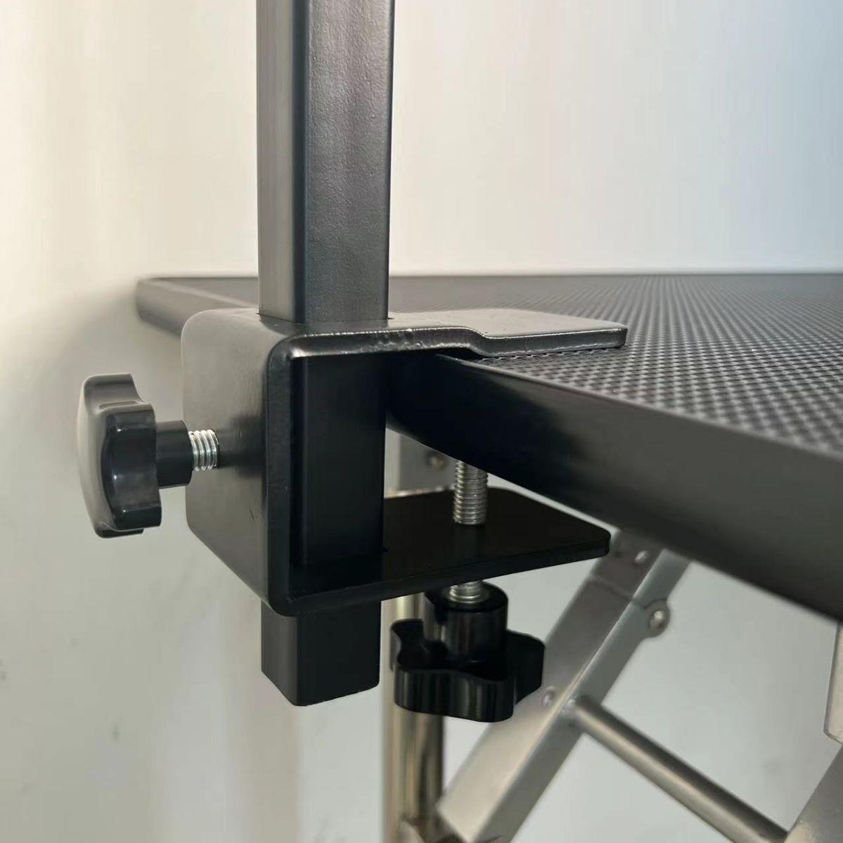 新款宠物美容桌固定不锈钢可调节吊杆家用宠物剪毛吹毛美容桌