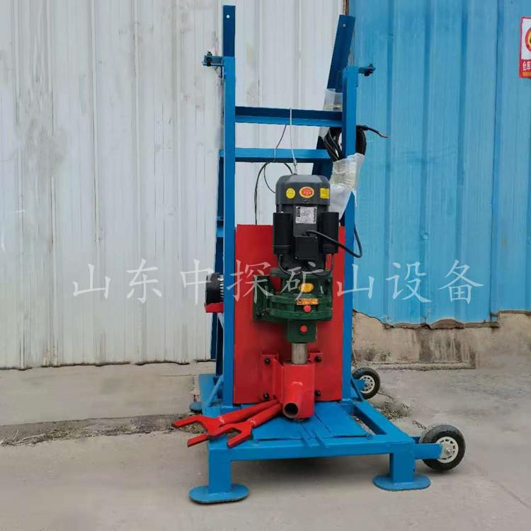山东供应 全自动百米打井机 升降式折叠钻井机器 家用农用吃水井