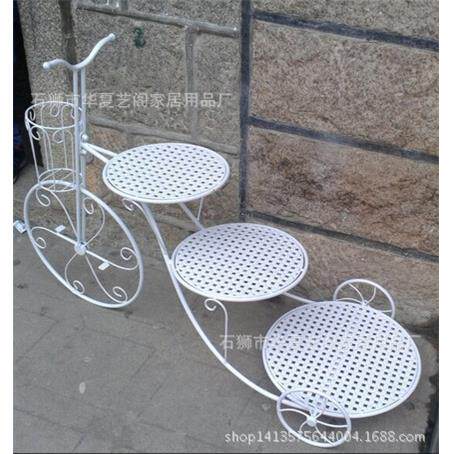 自行车铁艺蛋糕架包邮三层点心盘点心架婚庆托盘铁艺花架