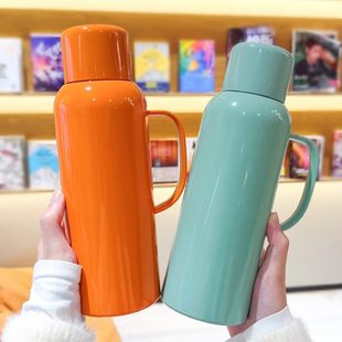 智能显温保温壶316不锈钢办公室焖茶壶家用暖水壶热水瓶高级礼品