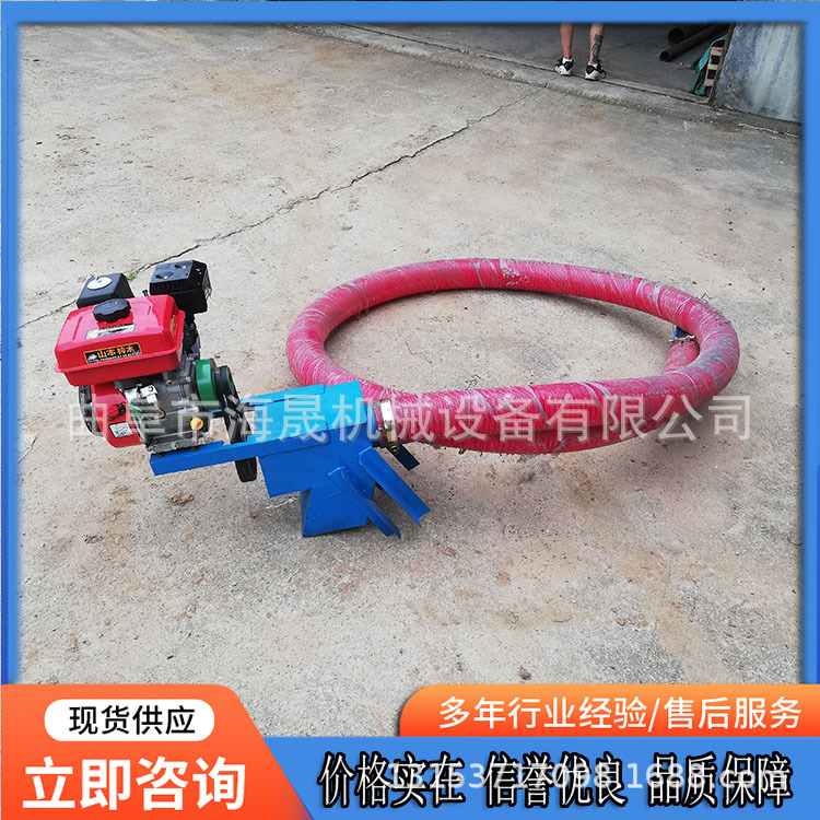 耐磨牛筋软管抽沙机 定做绞龙无轴抽沙机 颗粒牛筋软车载吸粮机